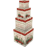 Christmas Truck Nesting Boxes