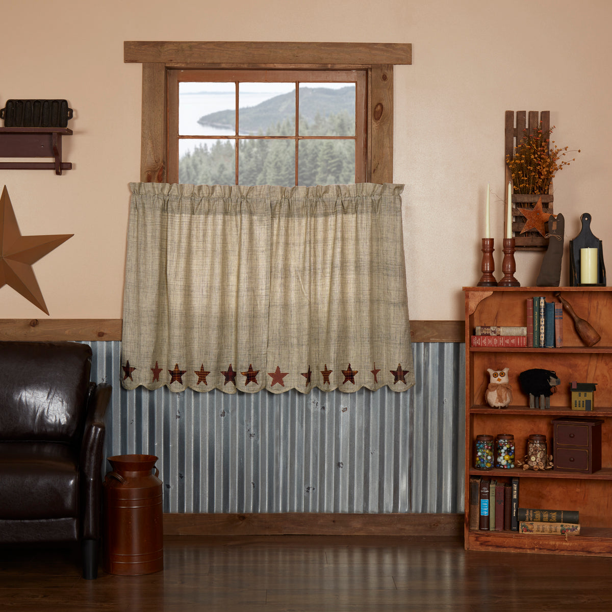 Country Primitive Abilene Star Tiers, image size:1200x1200