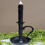 Country Primitive Chamberstick Taper Candle Holder