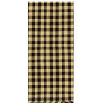 Country Primitive Heritage House Black Check Hand Towel Dish Towel