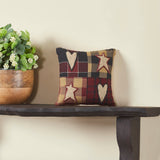 Country Primitive Connell Patchwork Pillow