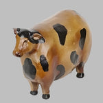 small resin cow figurine