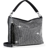 Western Rhinestone Hobo Purse Handbag with Tassel