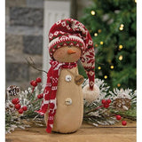 Snowman Doll in Sweater Hat
