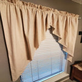 Primitive Osnaburg Linen Swags