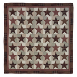 Rustic Country Primitive Abilene Star Quilt - BJS Country Charm