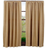 Burlap Natural Curtain Panels - BJS Country Charm
