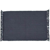 Country Primitive Solid Black Placemat