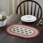 Celebration Braided Jute Placemat - Oval