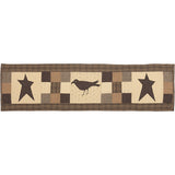 Country Primitive Kettle Grove Table Runner Crow and Star