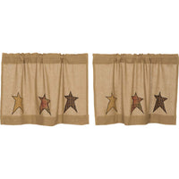 Stratton Burlap Applique Star Tiers