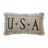 My Country USA Pillow 7x13