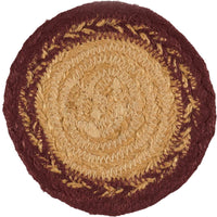 Potomac Stencil Star Jute Coaster Set