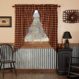 Heritage Farms Primitive Check Prairie Swags