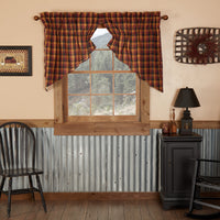 Heritage Farms Primitive Check Prairie Swags