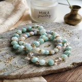 3Pc Stretch Bracelet Set Seafoam