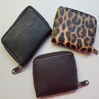 Zipper Credit Card Holders