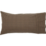 Black Check Star Pillow Case Set