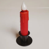 Red Battery Operated Taper Candle