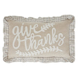 Grace Give Thanks Pillow 14x22