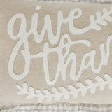 Grace Give Thanks Pillow 14x22