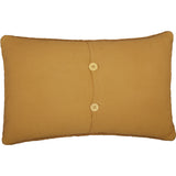 Heritage Farms Sheep and Star Hooked Pillow 14x22