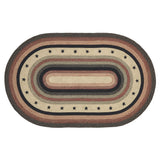 Colonial Star Jute Rug Oval 60x96