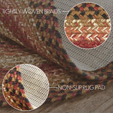 Ginger Spice Jute Rug Oval 60x96