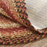 Ginger Spice Jute Rug Oval 60x96
