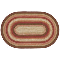 Ginger Spice Jute Rug Oval 60x96