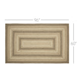 Cobblestone Jute Rug Rectangle 60x96