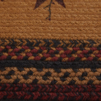 Heritage Farms Star & Pip Braided Oval Rug 20 x 30