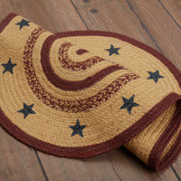 Potomac Star Braided Jute Rug 20x30