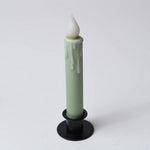 7 Inch Sage Green Taper Candle 