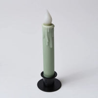 7 Inch Sage Green Taper Candle 