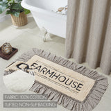 Sawyer Mill Charcoal Farmhouse Bathmat