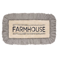 Sawyer Mill Charcoal Farmhouse Bathmat