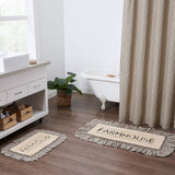 Sawyer Mill Charcoal Farmhouse Bathmat