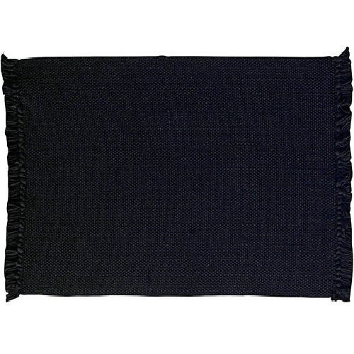 Country Primitive Solid Black Placemat