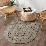 Celeste Blended Pebble Indoor Outdoor Rug Oval 36x60