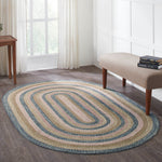 Kaila Jute Rug Oval with Pad 60x96