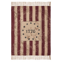 My Country 1776 Woven Throw Blanket 50x60