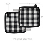 Annie Buffalo Black Check Pot Holder