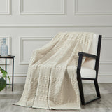 Waffle Weave Natural Throw 50x60