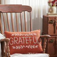 Grateful Pom Pom Pillow