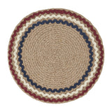 Red White Blue Ric Rac Trivet 8"