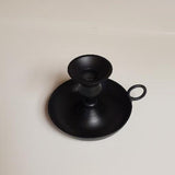Benton Wrought Iron Taper Candle Holder