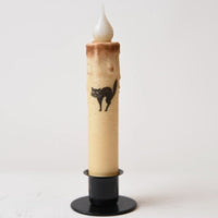 Black Cat Taper Candle