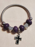 Western Cross Spring Stretch Bracelets