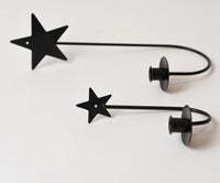 Black Star Taper Sconce